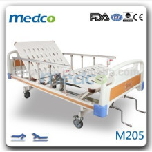 Duas manivelas camas hospitalares baratos para venda M205